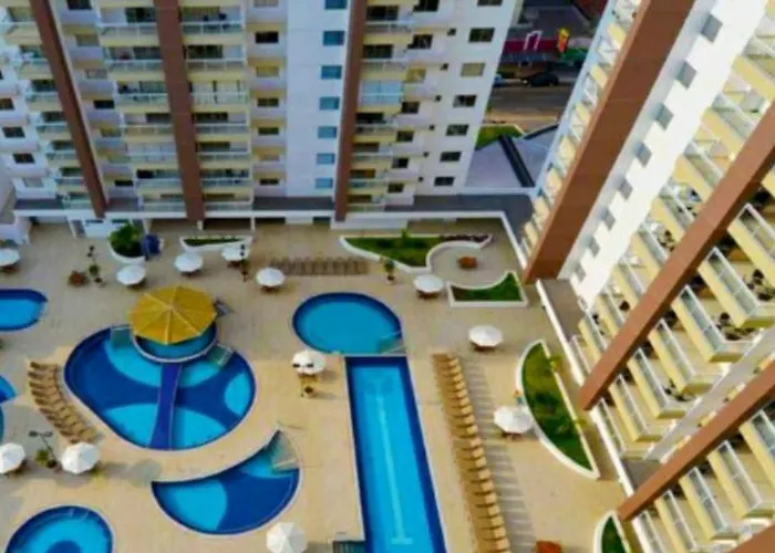 Apartamento No Condominio Casa Da Madeira Em Caldas Novas-Go